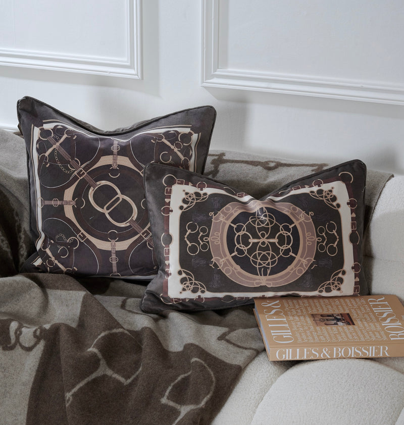 EQUILUSSO CUSHION OLIVE